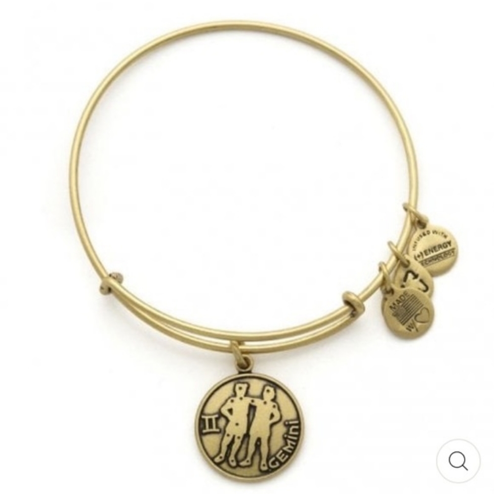 NWT, Alex and Ani Gemini II Zodiac Bracelet